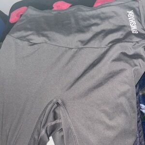 Gymshark women’s Charcoal Leggings 3/4